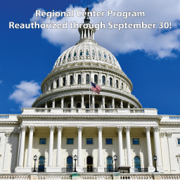 Regional Center Program Reauthorized Through September 30
