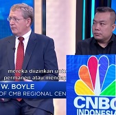 CMB's Ky Boyle, was interviewed on CNBC Indonesia EB-5