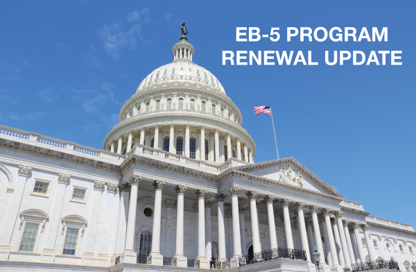 (English) EB-5 Regional Center Program Extension Awaits Final Action from Washington